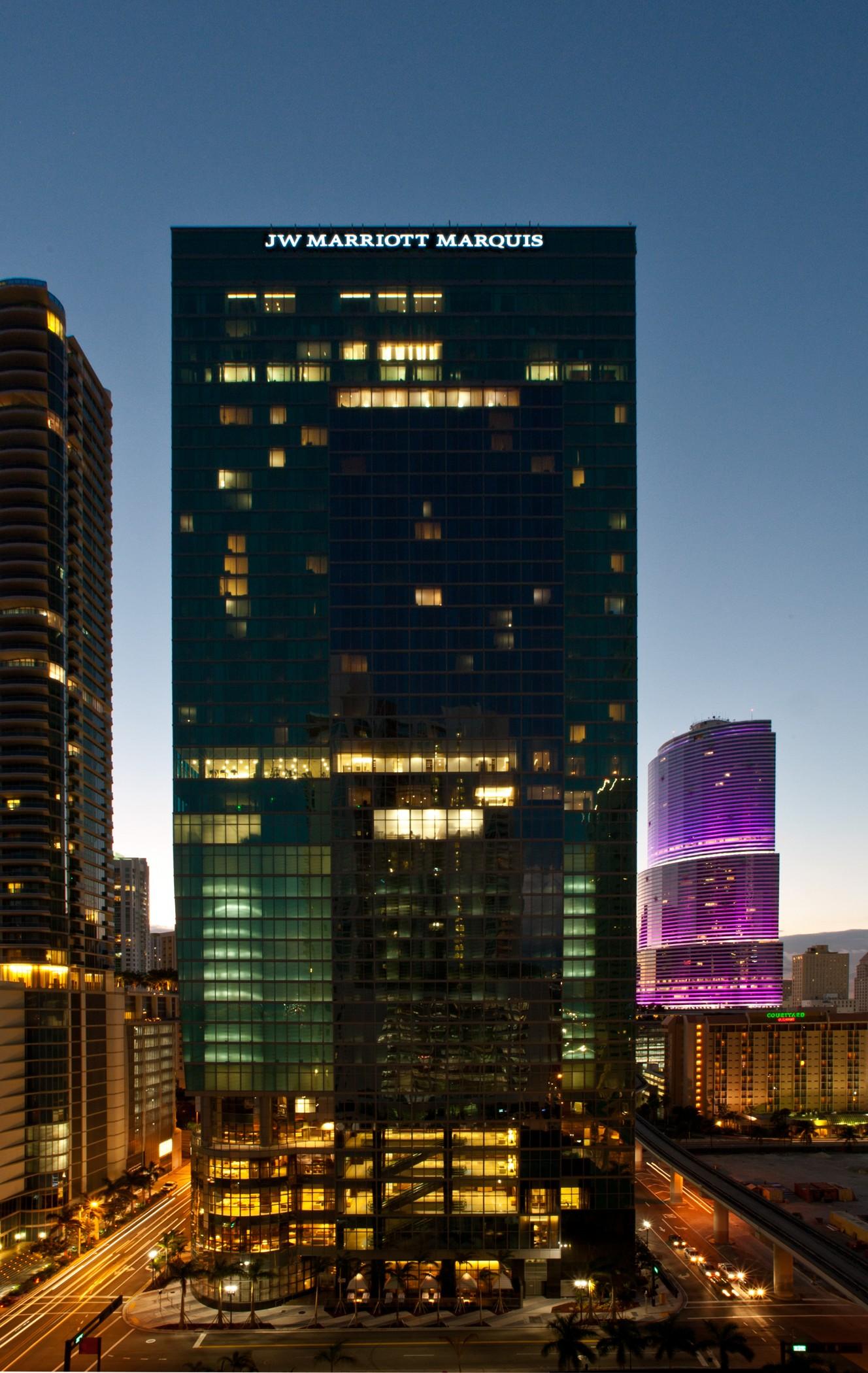 Jw Marriott Marquis Miami Otel Dış mekan fotoğraf
